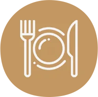 bamboo cups and plates